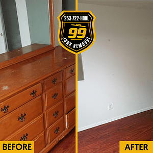 Furniture Removal 99 Junk Removal Before and After
