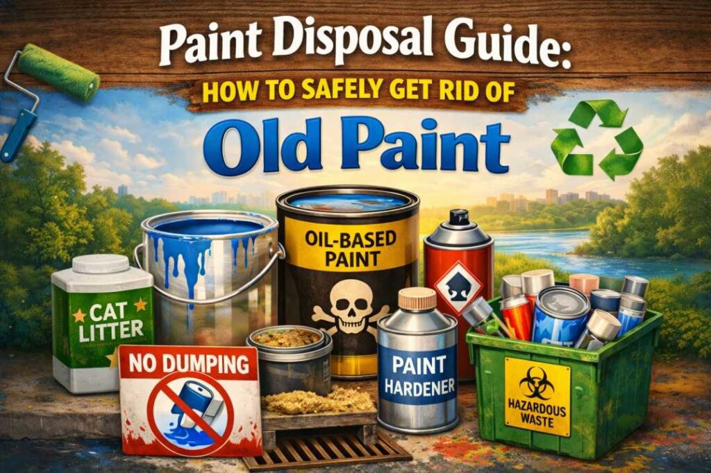 How to Dispose of Paint