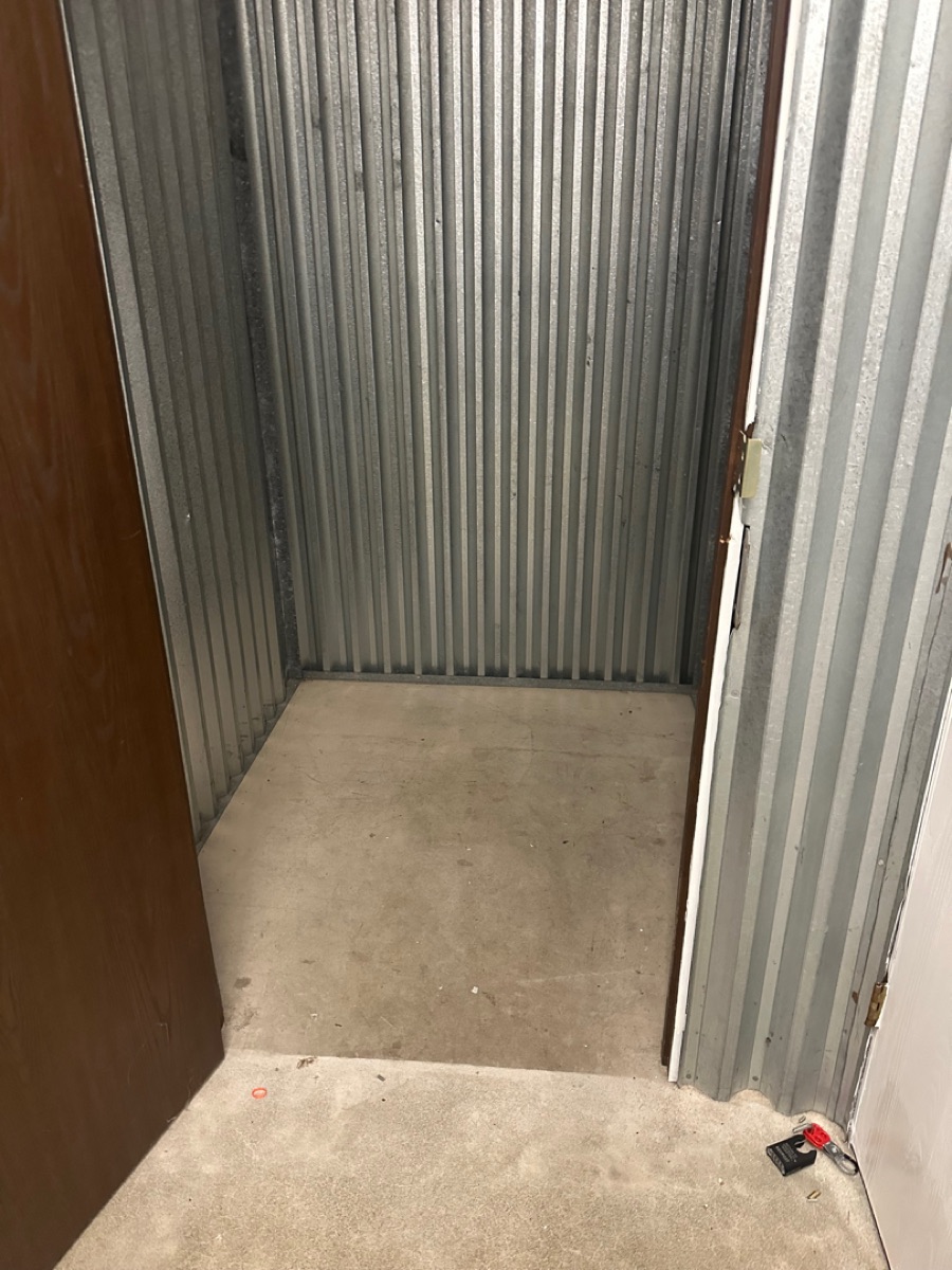 After: the same unit cleared out by 99 Junk Removal